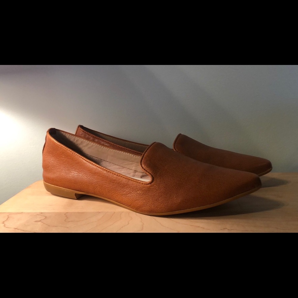 Barney’s New York Mules / Loafers in Cognac